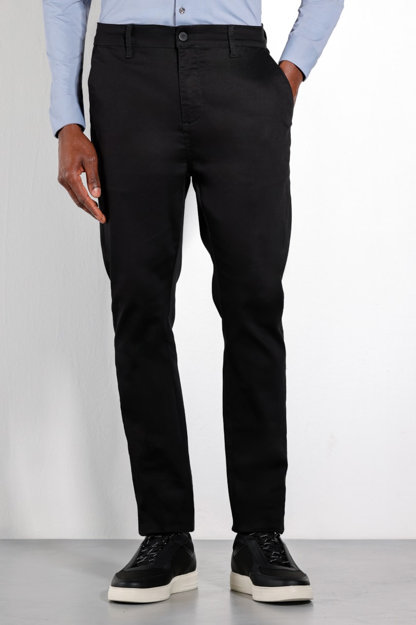 Calça Chino Skinny Antiodor Preto