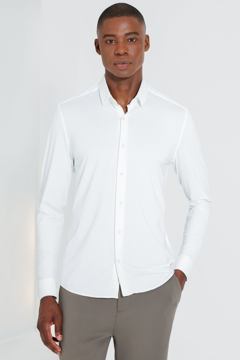 Camisa Bold Manga Longa Branco