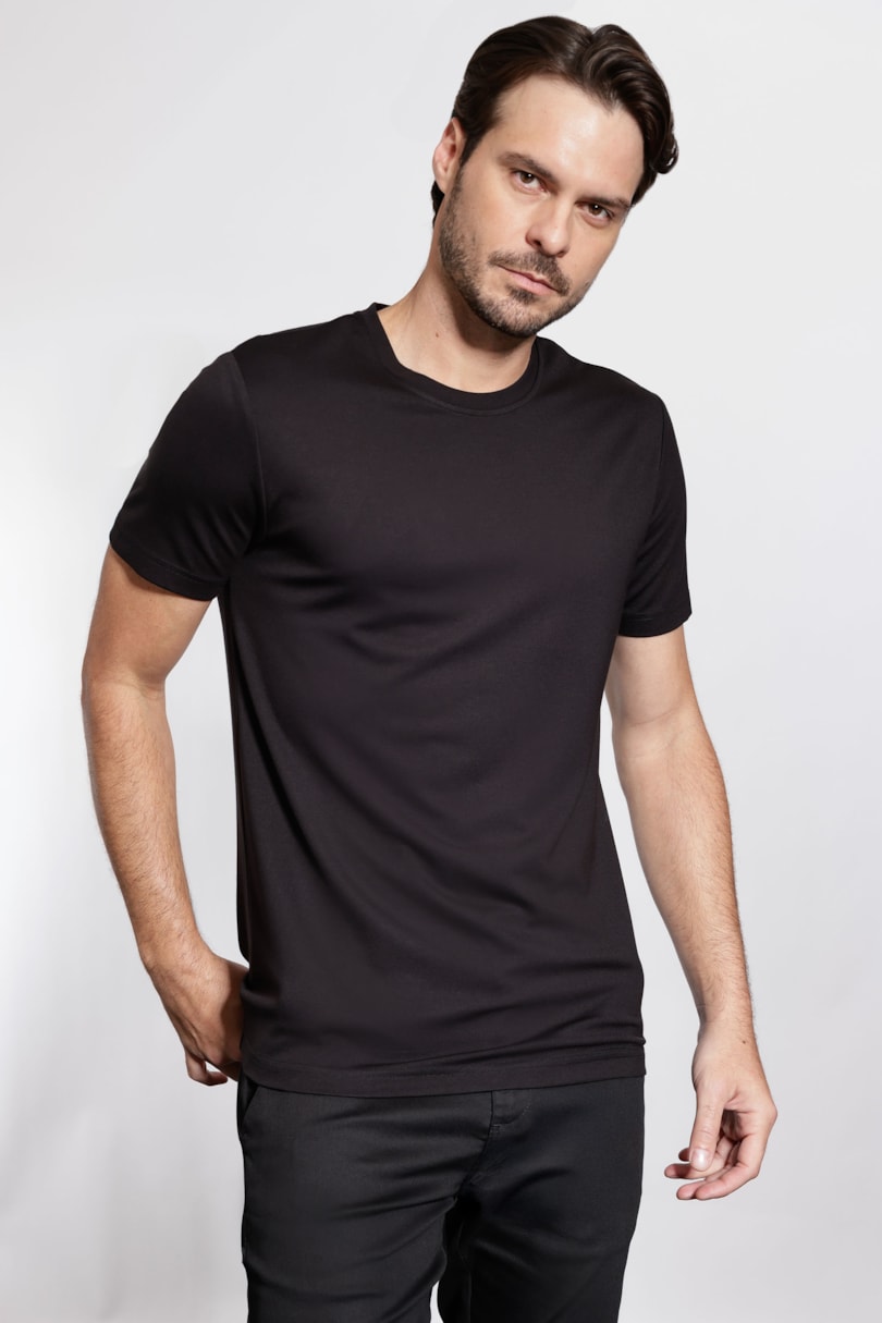 Camiseta Manga Curta Visco Everyday Preto