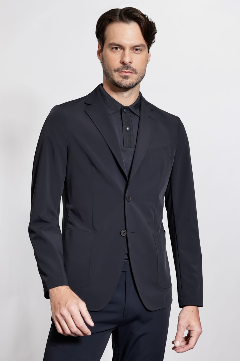 Paletó Super Slim Traveller Marinho Escuro